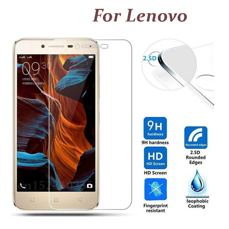 Tempered Glass for Lenovo K5 (K350t) Play Note (2018) Note S5 A5 Explosion-proof Protective Film Screen Protector >