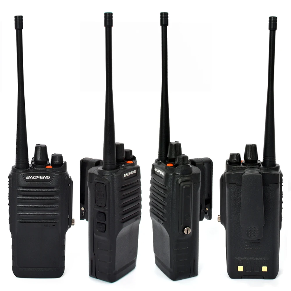 Baofeng-walkie-talkie de alta potência, 2 peças, comunicador profissional, rádio, uhf, longo alcance, 10 km