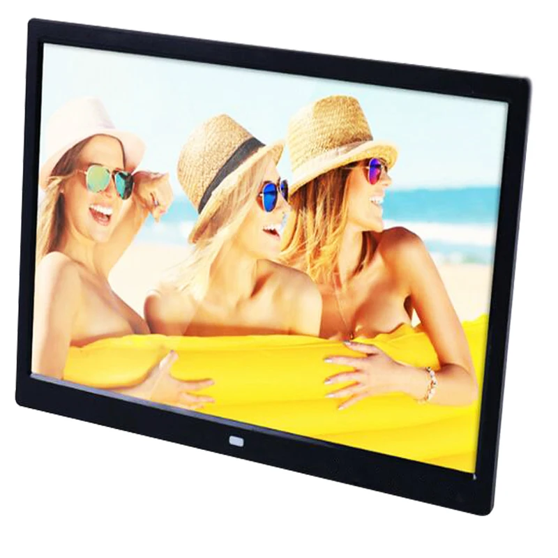 

HD 15/14 дюймов TFT-LCD 1280*800 цифровая фоторамка фотоальбом часы MP3 MP4 проигрыватель фильмов с удаленным рабочим столом