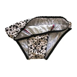 2018 hot Sexy Bikini Men's Underwear Briefs Charming Leopard Spandex Nylon Elastic Male Undershorts Brief Men Underpants