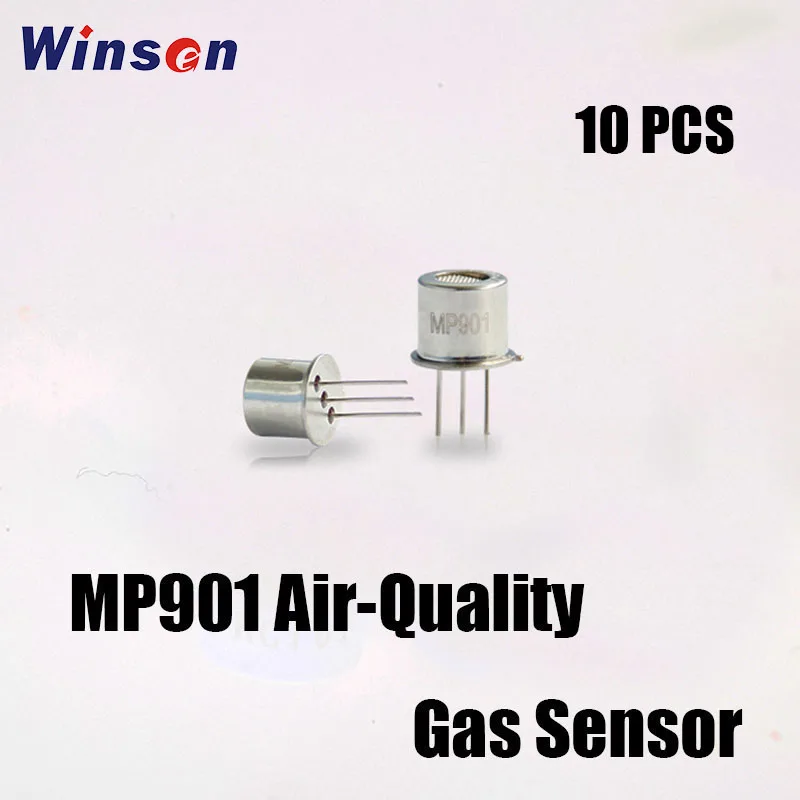 10PCS Winsen MP901 Air Quality Gas Sensors for Household and Office Harmful Gas Detection, Air Purification,1-50ppm