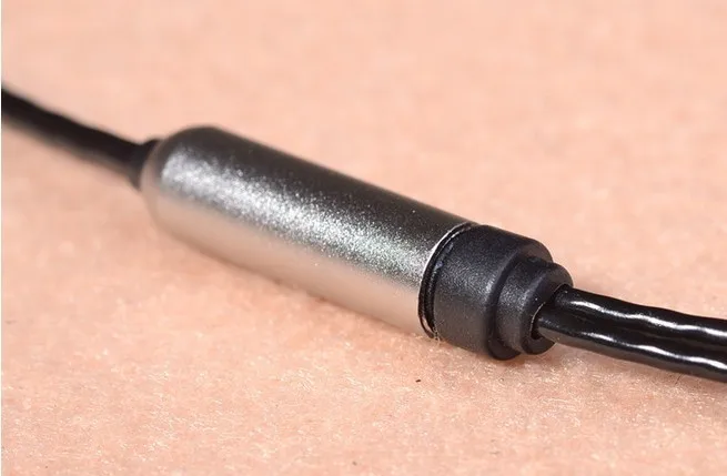 Diy fone de ouvido fio atualização fio banhado a prata febre fone de ouvido cabo 10 peças