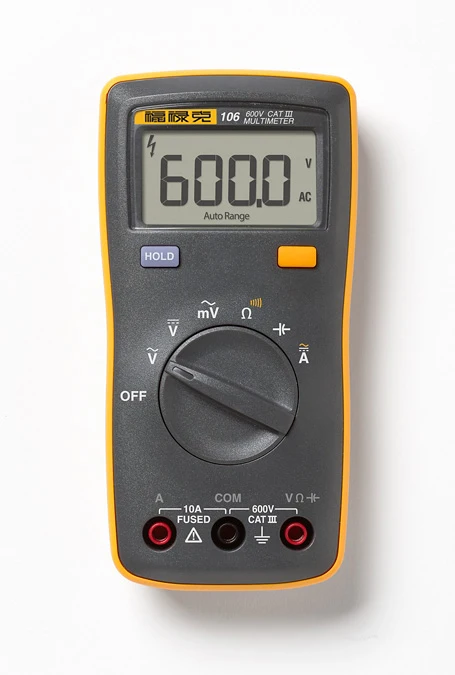 

Fluke 101/101kit/106/107 Handheld Digital Auto Range Digital Multimeter AC/DC Easily Carried mini DMM meter