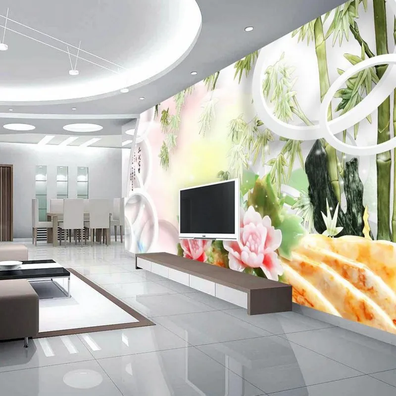 

Фотообои, 3d стереоскопические, для гостиной, спальни, настенные росписи круги г.