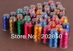 Embroidery Thread,100% Rayon,Low Tenacity,Super-Gloss,Very Good Quality For Machine And DIY Hand Embroiderying Work,2 Pcs/Lot!