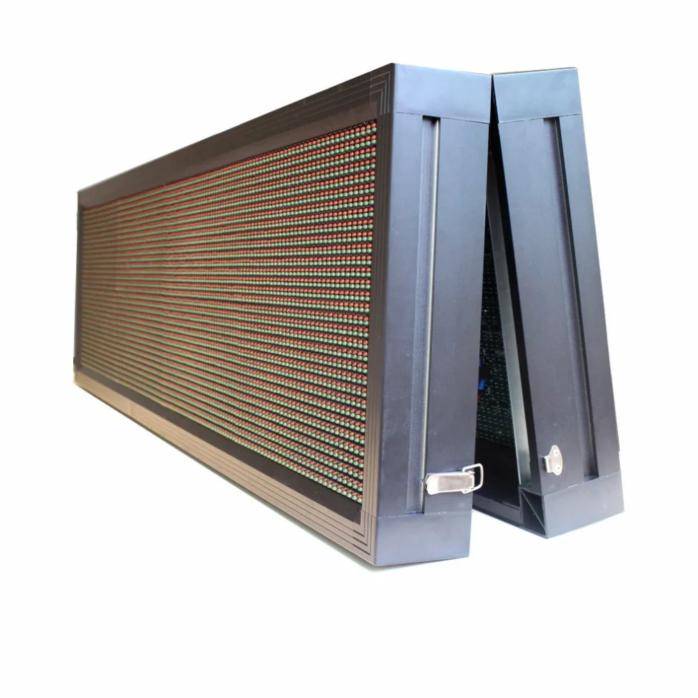 Módulo led para exteriores, señal impermeable programable y enrollable, 3 colores, P10 mm, RGY, nuevo diseño