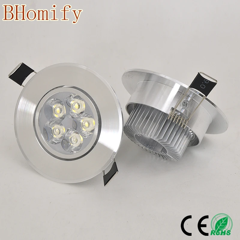 6w 9W 12w 15W 21W plafoniera dimmerabile a led rotonda Epistar lampada da soffitto a LED faretto da incasso 110V-220V lampada da soffitto a led