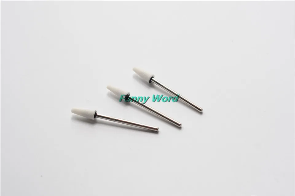 

Mixed-white Assorted Dental 100PCs Gravel thick Mounted Point Burs Polisher 2.35mm