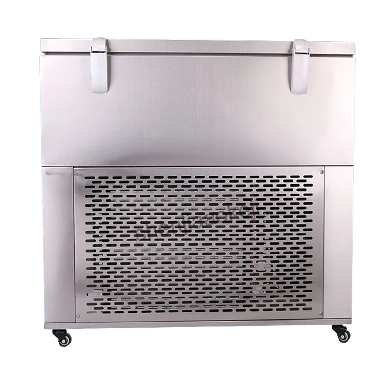 HX-SLM-02 Stainless steel snowflake ice machine Small ice brick machine ice column machine commercial 220v/50hz 2500w 1pc