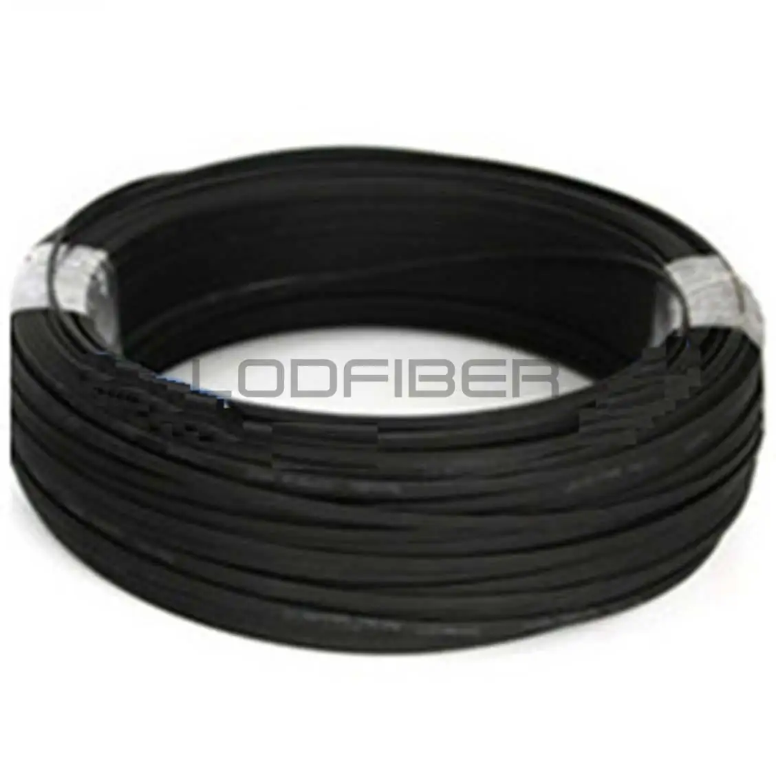 LODFIBER 20M LC-LC Outdoor Armored Singlemode Duplex Fiber Optic Cable Patch Cord 9/125