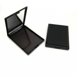 Magnetic Black Matte Blush Eye Shadow Storage Tray DIY Cosmetic Color Palette Empty Pan