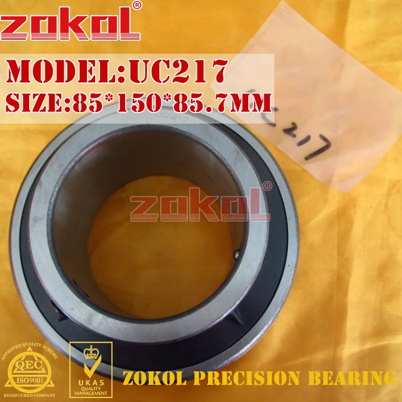 

ZOKOL bearing UC217 90217 Pillow Block Ball Bearing 85*150*85.7mm