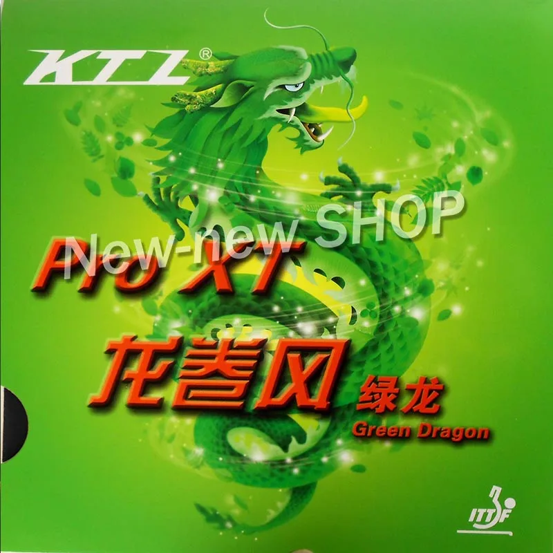 KTL Pro XT Green-Dragon Pips-in Table Tennis (PingPong) Rubber with Sponge