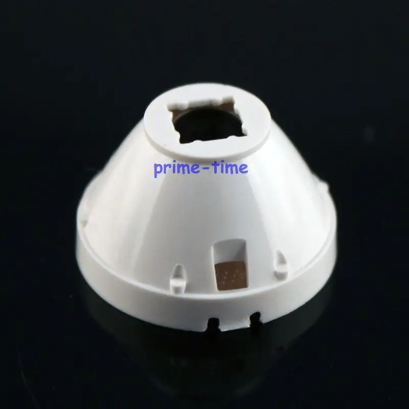 10pcs XML 45 Degree 21mm Reflector Collimator LED Lens For  T6 T5 U2 2  LED  Lamp Light Free Shipping