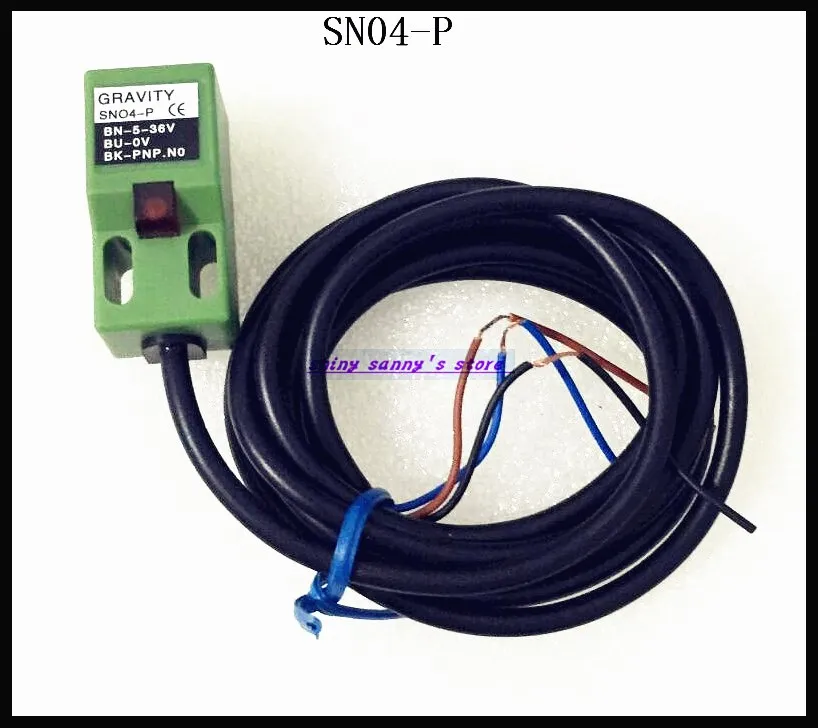 5-10 pcs/Lot  SN04-P 4mm Approach Sensor 5-36VDC PNP NO 3 Wires Inductive Proximity Switch Brand New