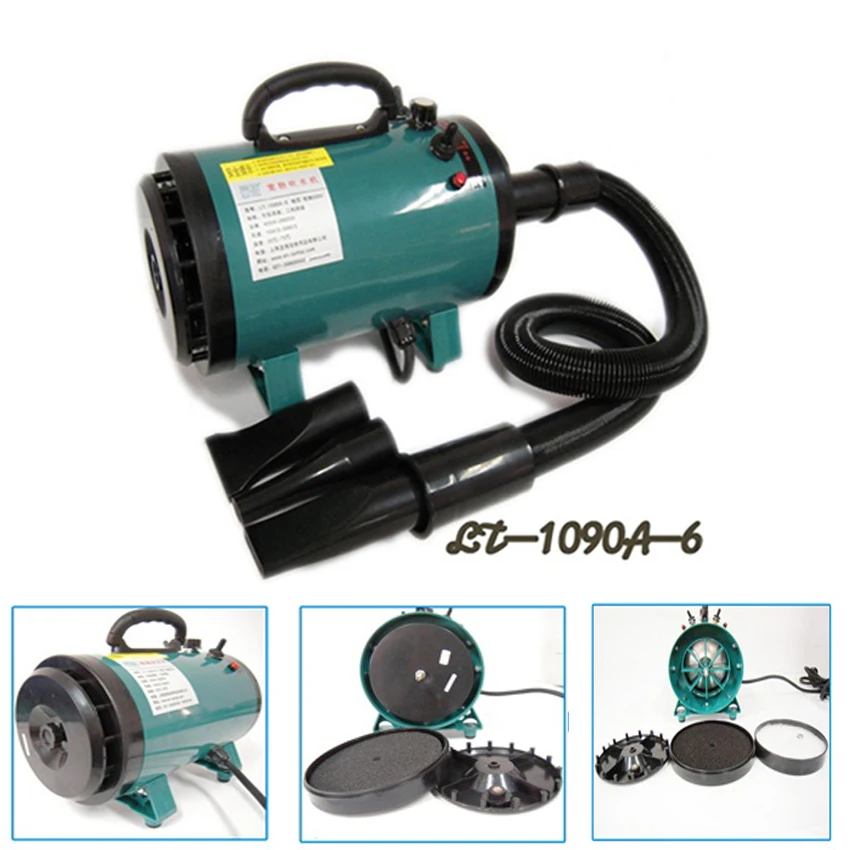 1PC  High quality Pet Dryer Dog Hair Dryer  2800W Pet Variable Speed  Low Noise LT-1090A-6