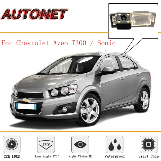 Kamera cofania AUTONET do Chevrolet Aveo T300 / Sonic MK2/CCD/Night Vision/Kamera cofania/Kamera cofania/Kamera rejestracyjna