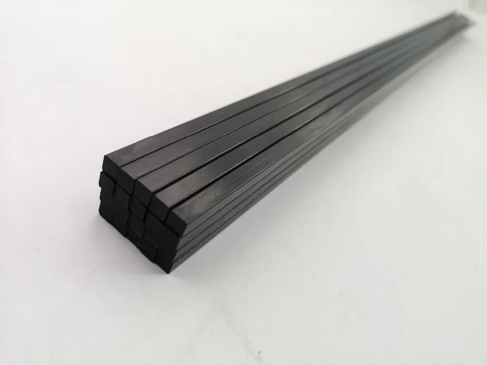 2 Stück 460/640mm Carbonfaser-Bassgitarren-Halsversteifung Gitarren-Trussrohr Hochwertiger Einstellhebel Gitarrenzubehör40 – Detail 8