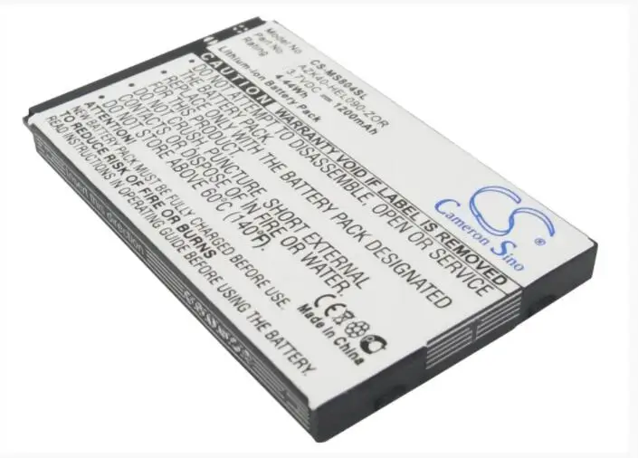 Cameron Sino 1200mAh battery for  GIGABYTE GSmart MS804 Helen for O2 XDA Denim AZK40-HEL090-ZOR Mobile, SmartPhone Battery