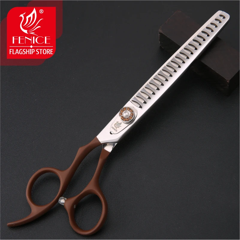 Professional JP440C pet grooming scissors Thinning Shears left-handed tools stainless steel JP440C 7 inch 7.5 inch