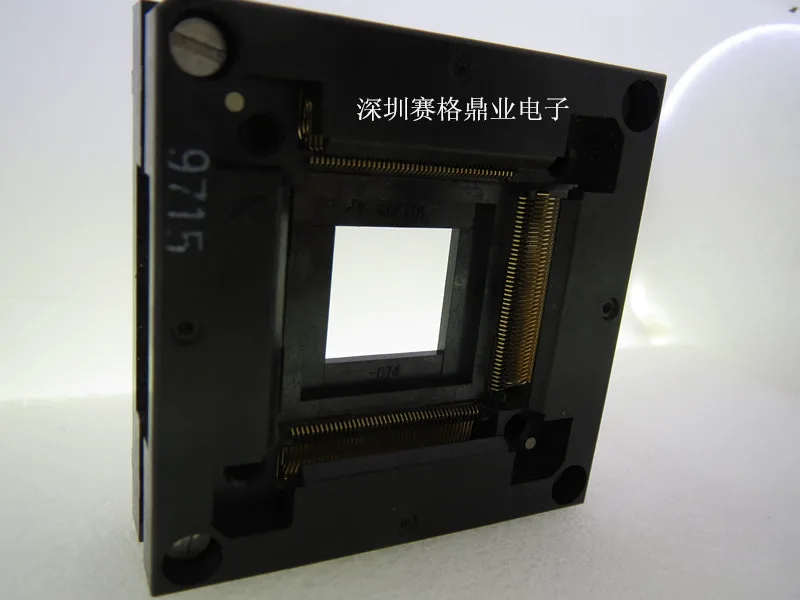 QFP176 LQFP176 TQFP176 Burn-in Socket gold plating IC testing seat Test Socket test bench