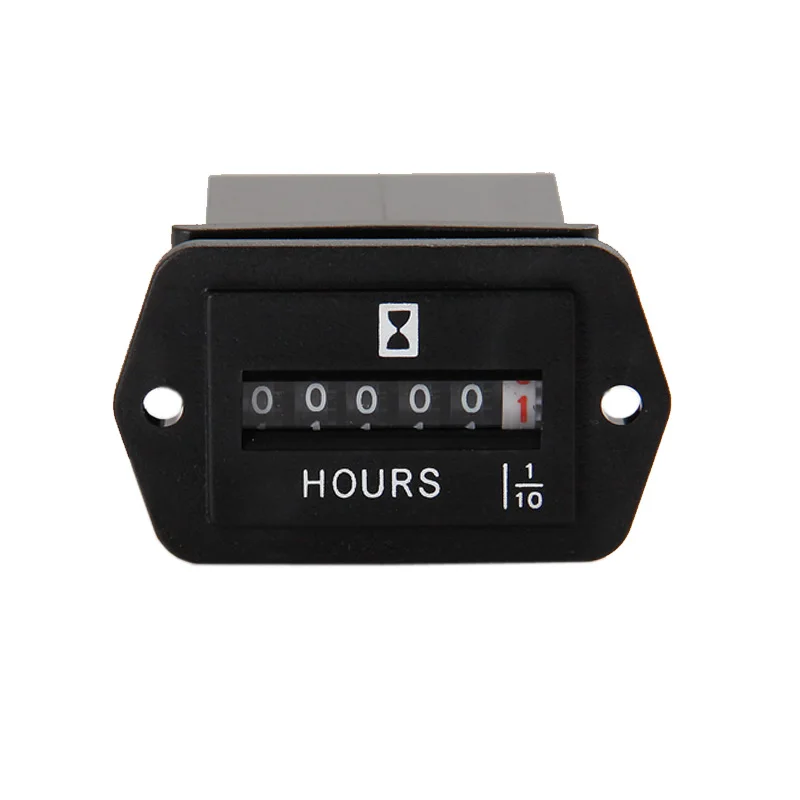 

Mechanical Hour Meter Electronic Inductive for Diesel Engine Gasoline Engine Marine Mill Tractors Boats Forklift Trucks Motors