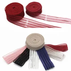 Tissu de dentelle élastique, 20mm 35mm, accessoires de découpe pour vêtements de couture, bricolage, vente en gros