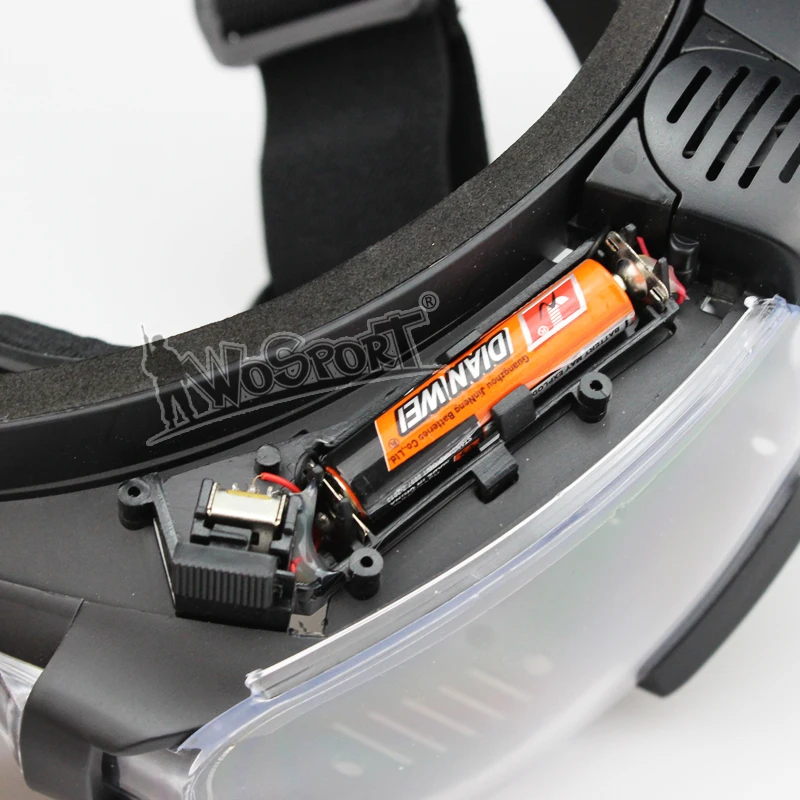 Imagem -02 - Óculos Tático Militar de Proteção para Paintball Máscara Anti-neblina Proteção uv pc Lentes para ar Livre Airsoft Paintball Caça