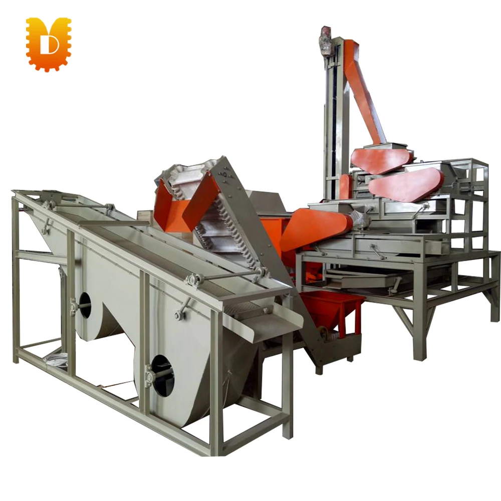 Palm kernel shelling production line /Nut shelling and screening product line/Palm processsing line