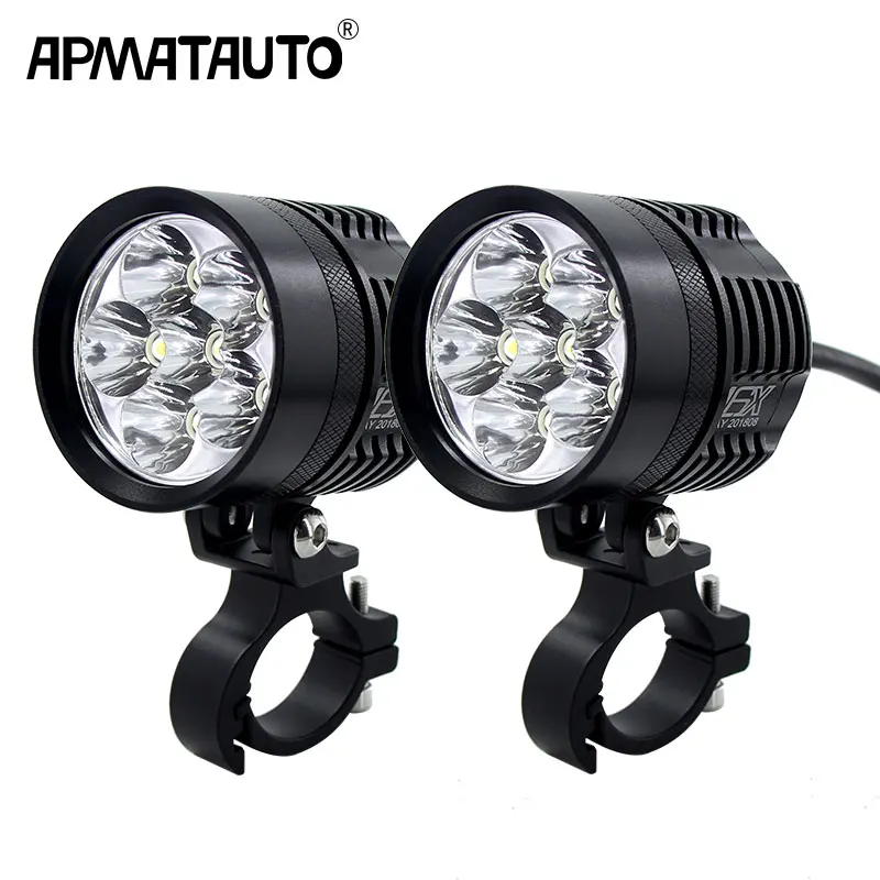 2x 12000lm 6000K Led Motorcycle bike Headlight bulb Waterproof Driving Spot Fog Lights External MOTO DRL Accessories bulb 12V