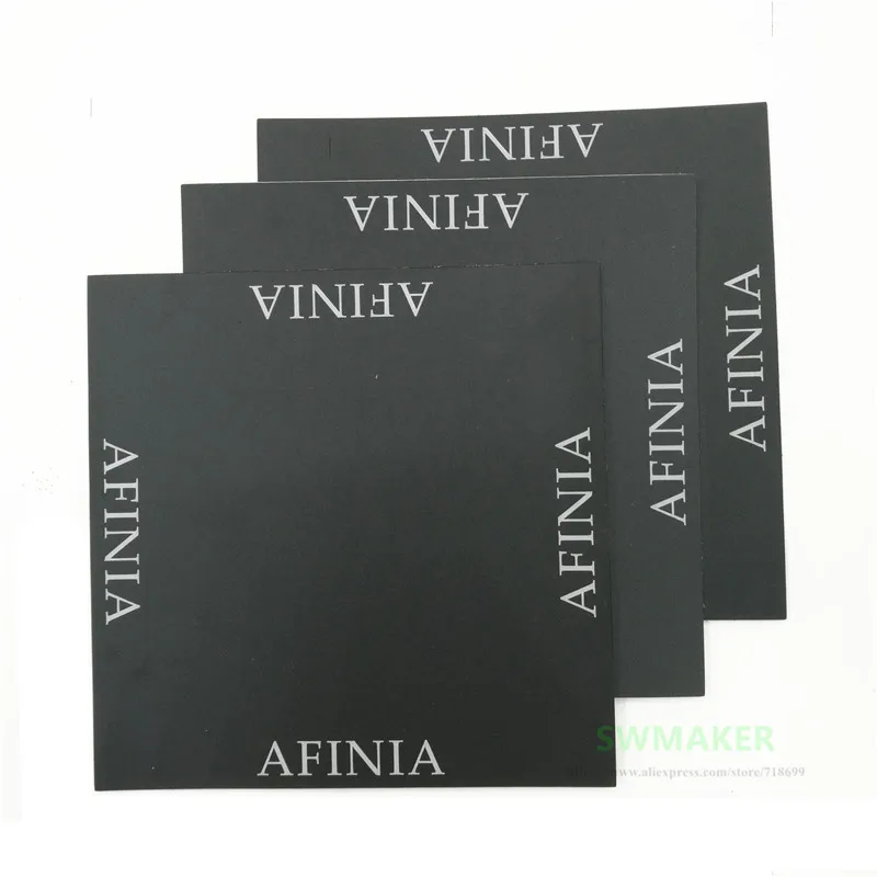 5pcs tiertime UP/AFINIA 5.5x 5.5 inch PC Printing Surface Sheett/plate for H-Series 3D Printers