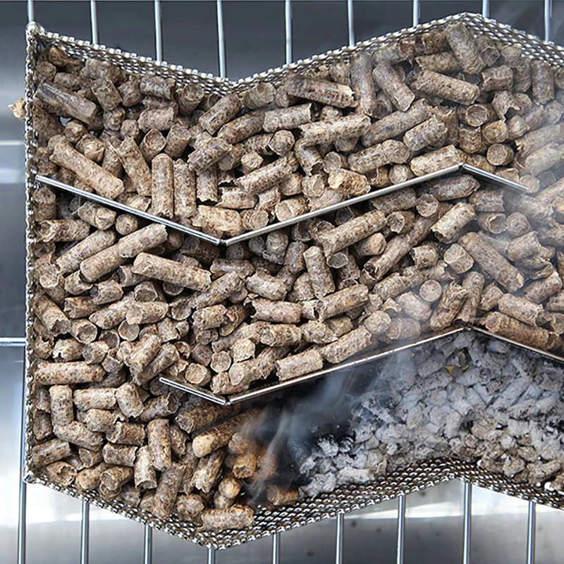 1LB 460g Apple Wood Pellets BBQ Flavoring Chip Specialty Wooden Chunk for Cooking Barbecue Smoker Grill Bacon Fish Meat BBQ Tool