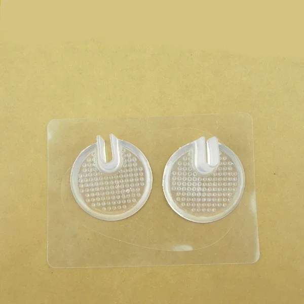 2pairs Pair Flip-flop Silicone Pad Toe Separator Protector For Sandal Flip Flops