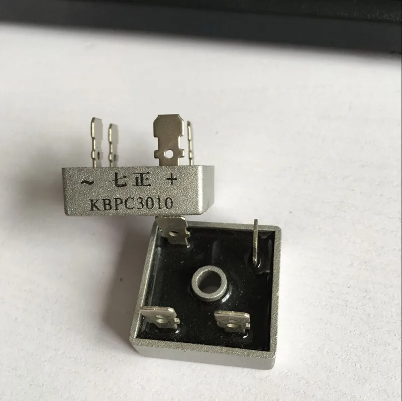 1pcs Single phase rectifier bridge KBPC3010 Metal Case Bridge Rectifier