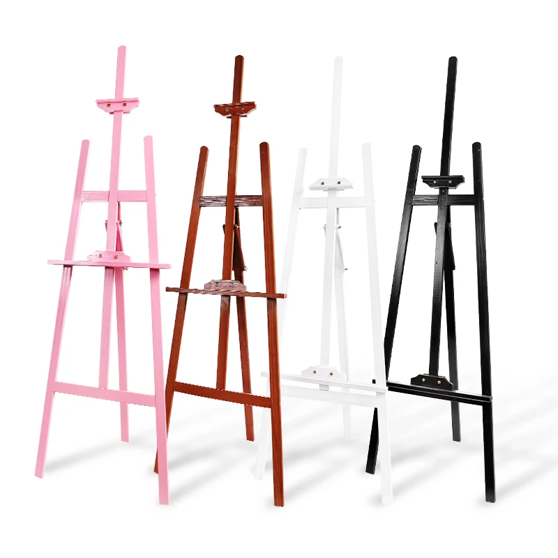 Easel Stand Chevalet En Bois Easel for Painting Oil Paint Artist Painting Accessories Easel Stand Caballete Display Art Supplies image 2