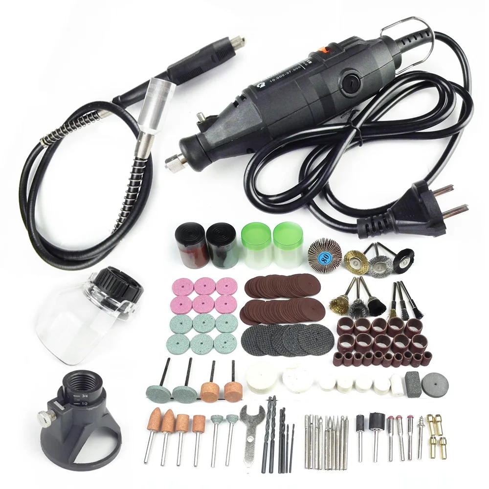 dremel mini drill rotary tool accessories engraver kit ferramentas electric power tools flexible shaft woodworking 220v