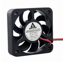 10pcs Gdstime Brushless Cooling Fan 5010 24V DC 2Pin 50X50X12 50mm 5cm 9 Blades