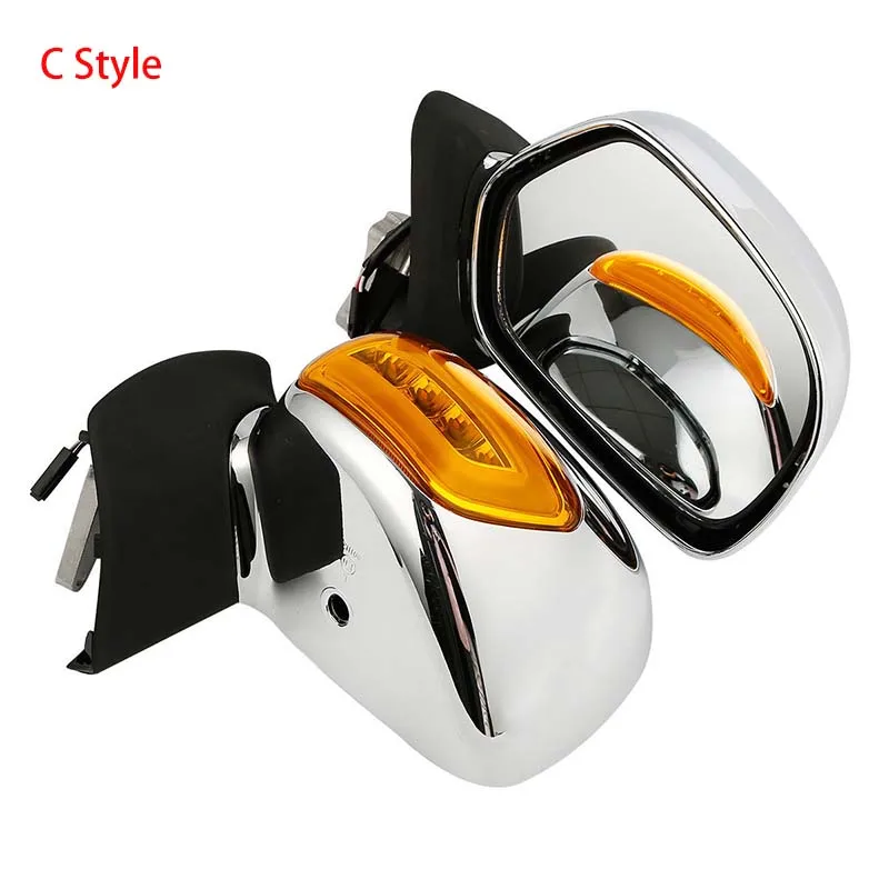 Motorfiets Achteruitkijkspiegel Met Richtingaanwijzer Voor Honda Goldving Gl1800 2001-2017 2011 2010 Accessoires
