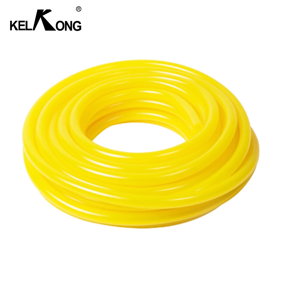 KELKONG 1 M Motorcycle Bike Fuel Diameter Inner Dia 3mm*5mm 3mm*6mm Yellow Pipe Fuel Filter Line Oil Pipe Fuel Tank Spare Parts