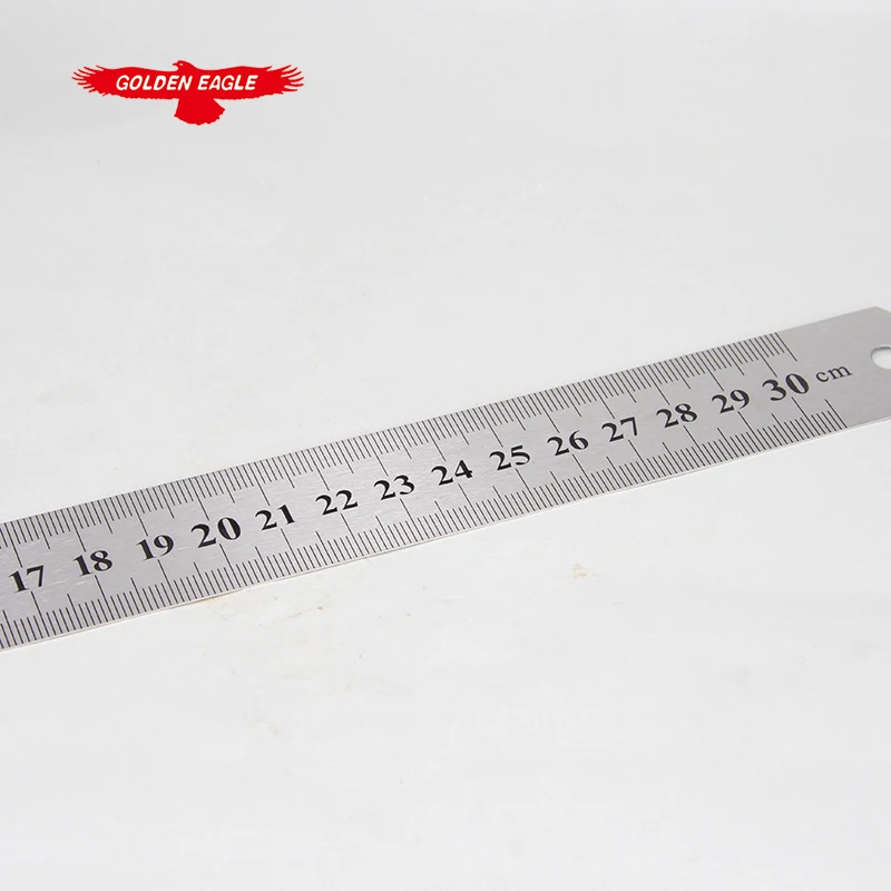 30cm Iron Ruler 30CM double-sided Steel Ruler Complete Specifications