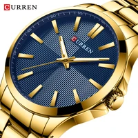 Reloj Masculino CURREN, relojes para hombre de primeras marcas, reloj de negocios a la moda de lujo para hombre, reloj de pulsera de cuarzo informal resistente al agua para hombre