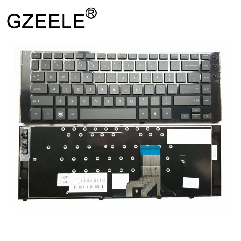 

GZEELE laptop Keyboard for HP probook 5300 5310 5310M series With Black Frame MP-09B83SU6698 US version English layout