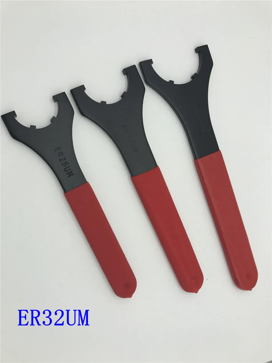 25 cm Lunghezza Nero Rosso Precisione ER-32UM Chiave Pinza Fresatura CNC