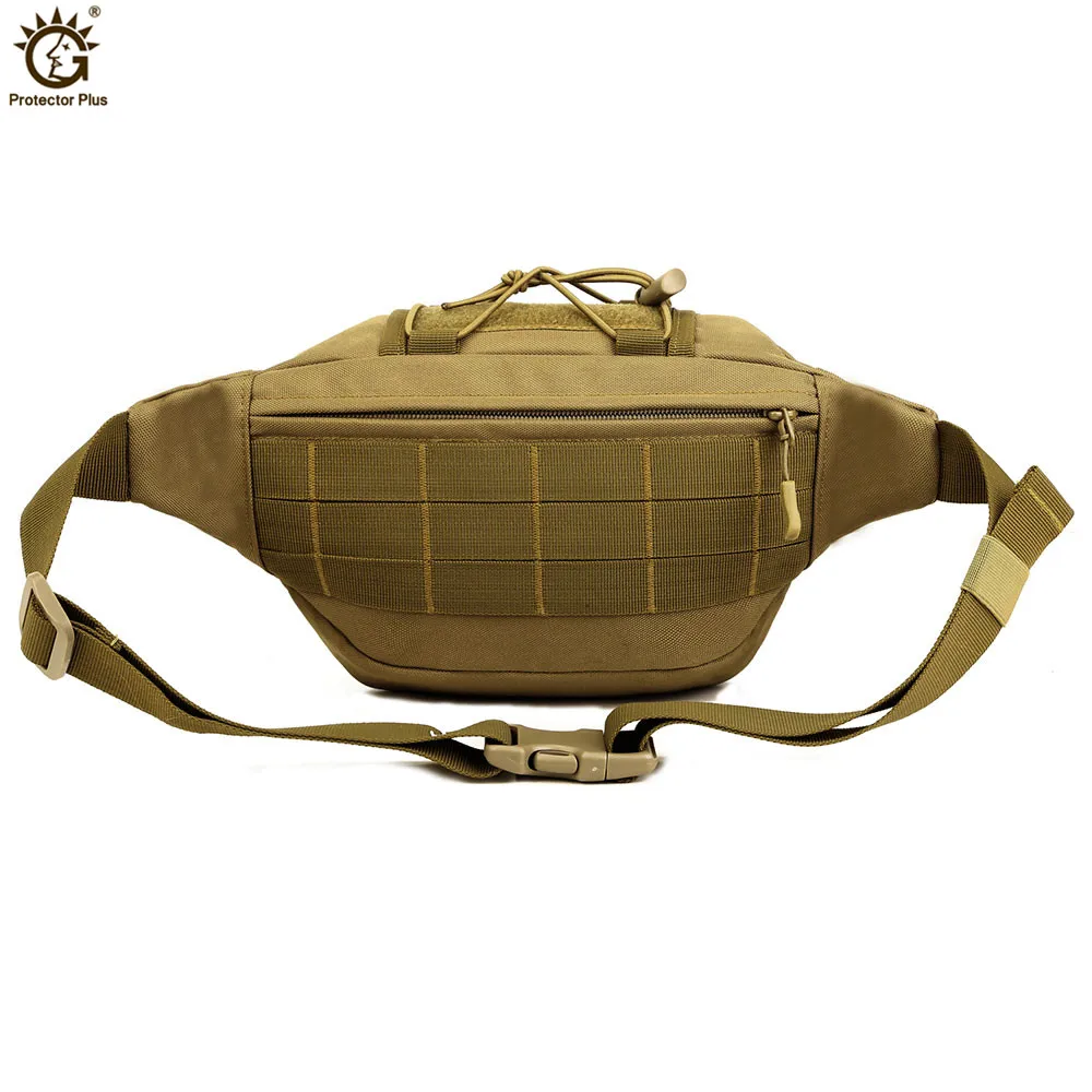 Tactical Molle Bag Waterproof Waist Pack Fanny Pack Hiking Fishing  Sports Hunting Waist Bags Tactical Sports Bag Belt
