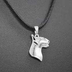 Hot Sale Lovers' Metal Alloy Bull Terrier Necklaces Women's Jewelry Dog Shaped Necklaces