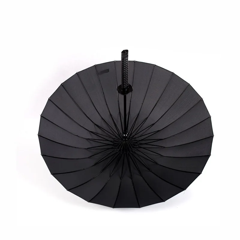 Dropshipping Samurai Sword Umbrella Japanese Ninja-like Sun Rain Straight Umbrellas Long Handle Large Windproof