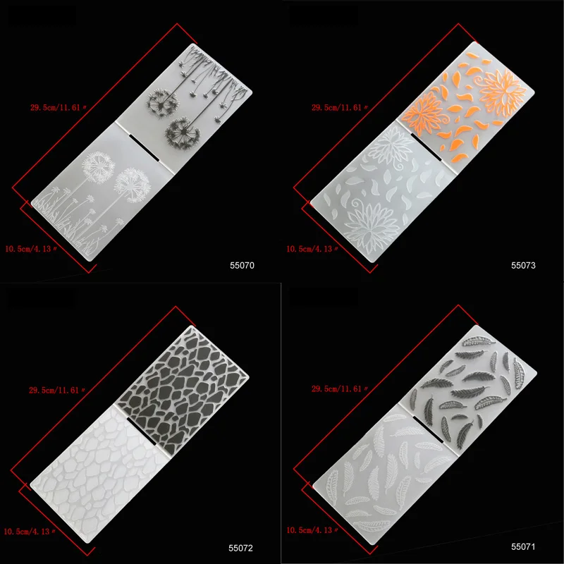 Card Making Paper Card Craft 12 Styles Plastic Template Embossing Folder Scrapbooking Wedding Decor 1 Pcs Photo Album