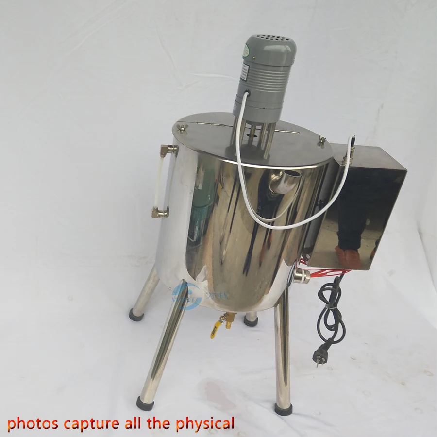 304 Stainless Steel Pemanas dan Pengadukan Mengisi Mesin Lipstik Krayon Keren Minyak Nail Polish Mengaduk Sabun Mengisi Machine15L