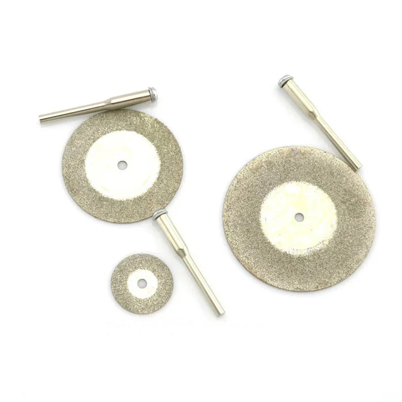 Diamond Grinding Wheel Bit Diamond Cutting Disc Dremel Accessories Mini Saw Blade Set Rotary Tool Grinding Polishing Stone