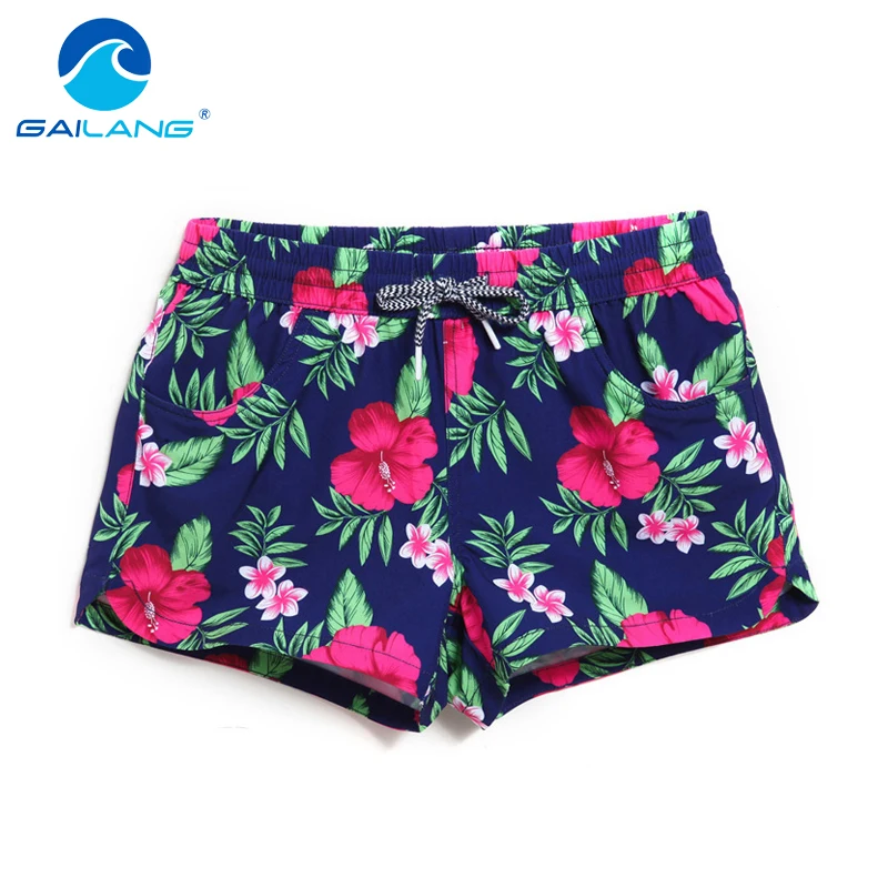 

Gailang Brand Women Shorts Board Boxer Trunks Shorts Woman Swimwear Swimsuits Boardshorts Casual Quick Drying Shorts Gay